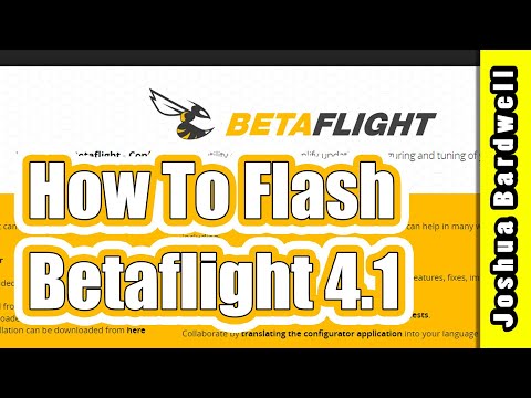 How to Flash Betaflight Firmware (Upgrade to 4.1) - UCX3eufnI7A2I7IkKHZn8KSQ