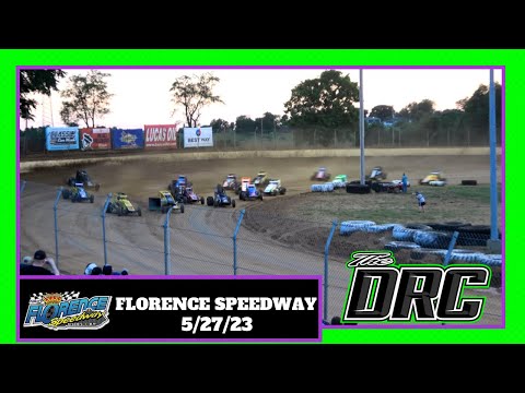 Florence Speedway | 5/27/23 | Buckeye Outlaw Sprint Series | Feature - dirt track racing video image
