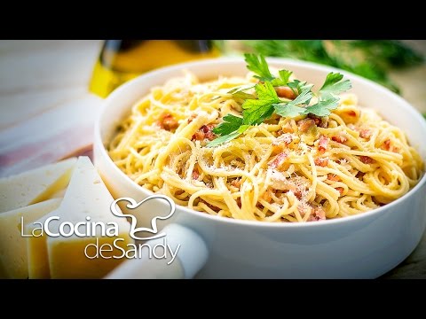 Espagueti Carbonara Pasta Receta Facil de una exquisita Salsa - UCG07X4YYBTCEgLtSJik_dsA