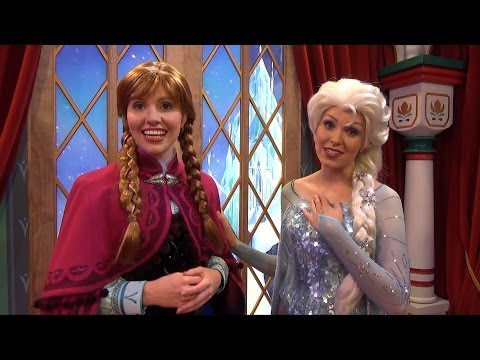 ANNA and ELSA from Disney FROZEN Official Debut at Epcot's Norway Pavilion, Meet and Greet - UCe-gHr2O_LP7t0YJYHZQZlg