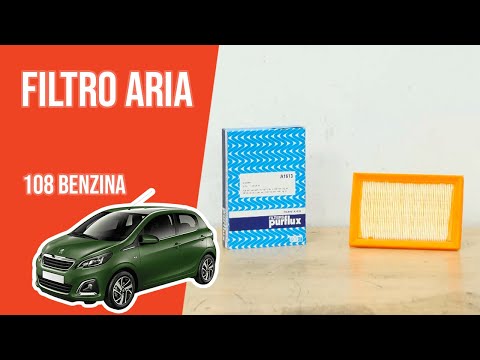 Come sostituire il filtro dell'aria del motore della Peugeot 108