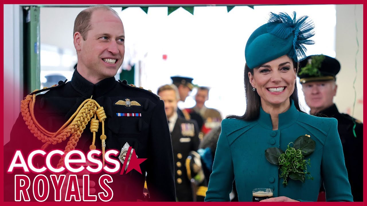 Princess Kate Middleton’s 1st St. Patrick’s Day As Irish Guards Colonel