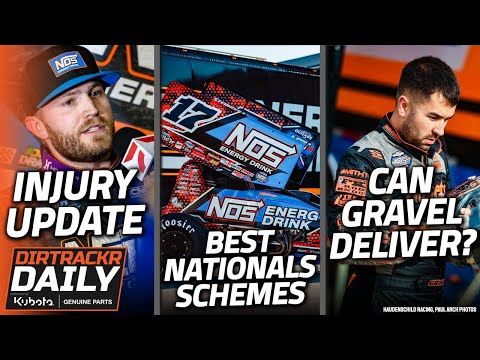 Big pressure, best wraps, what's next for Sunshine, Knoxville Nationals day 1 preview - dirt track racing video image
