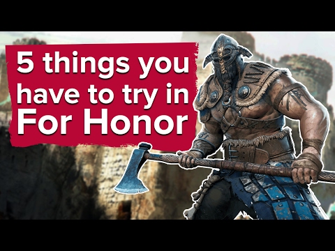 5 things you have to try in For Honor - UCciKycgzURdymx-GRSY2_dA
