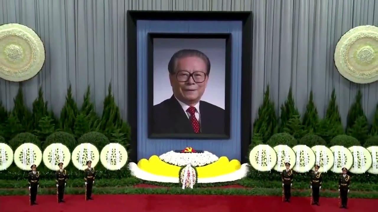China holds memorial service for late leader Jiang Zemin