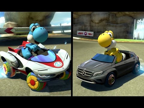 Mario Kart 8 Deluxe - Online Races #1 (All 9 Yoshi Colors With Gameplay) - UCg_j7kndWLFZEg4yCqUWPCA