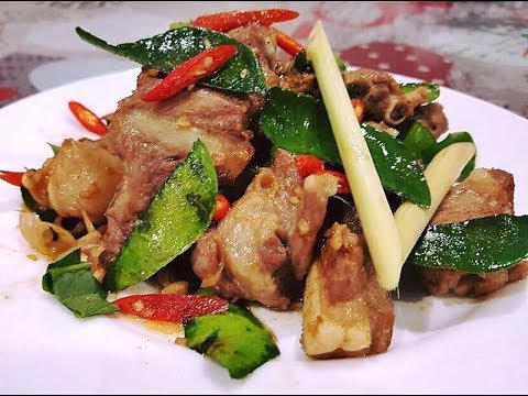 ซี่โครงหมูผัดตะไคร้ หอม นุ่ม อร่อย l อร่อยพุง #เฟิร์มอร่อยจากเม้น