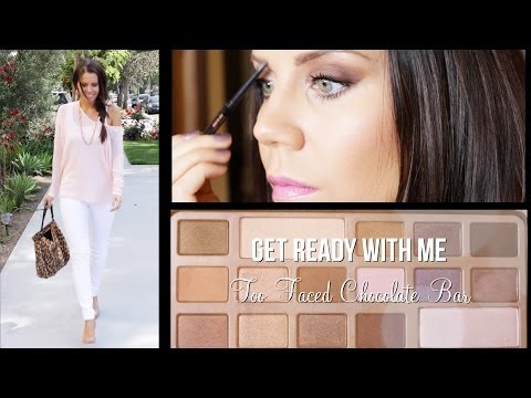 GET READY WITH ME | Too Faced Chocolate bar - UC4qk9TtGhBKCkoWz5qGJcGg