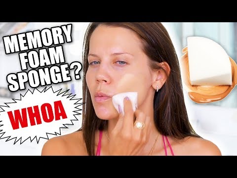 MEMORY FOAM MAKEUP SPONGE | Better than Beauty Blender - UC4qk9TtGhBKCkoWz5qGJcGg