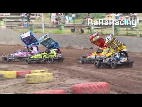 Stockcar F1 heat 1 Masters of Shale 2026 - RaRaRacing  - dirt track racing video image