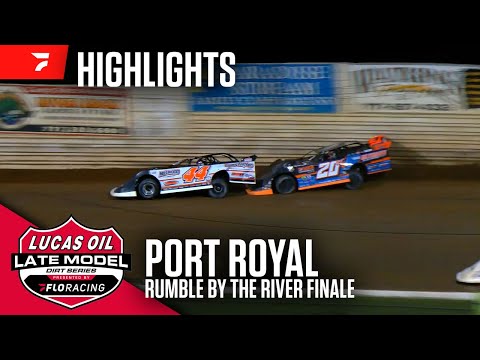 Rumble by the River Finale | Lucas Oil Late Models at Port Royal Speedway 8/23/25 | Highlights - dirt track racing video image