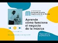 Image of the cover of the video;10ª edición del Diploma en Gestión Empresarial de la Música Universitat de València