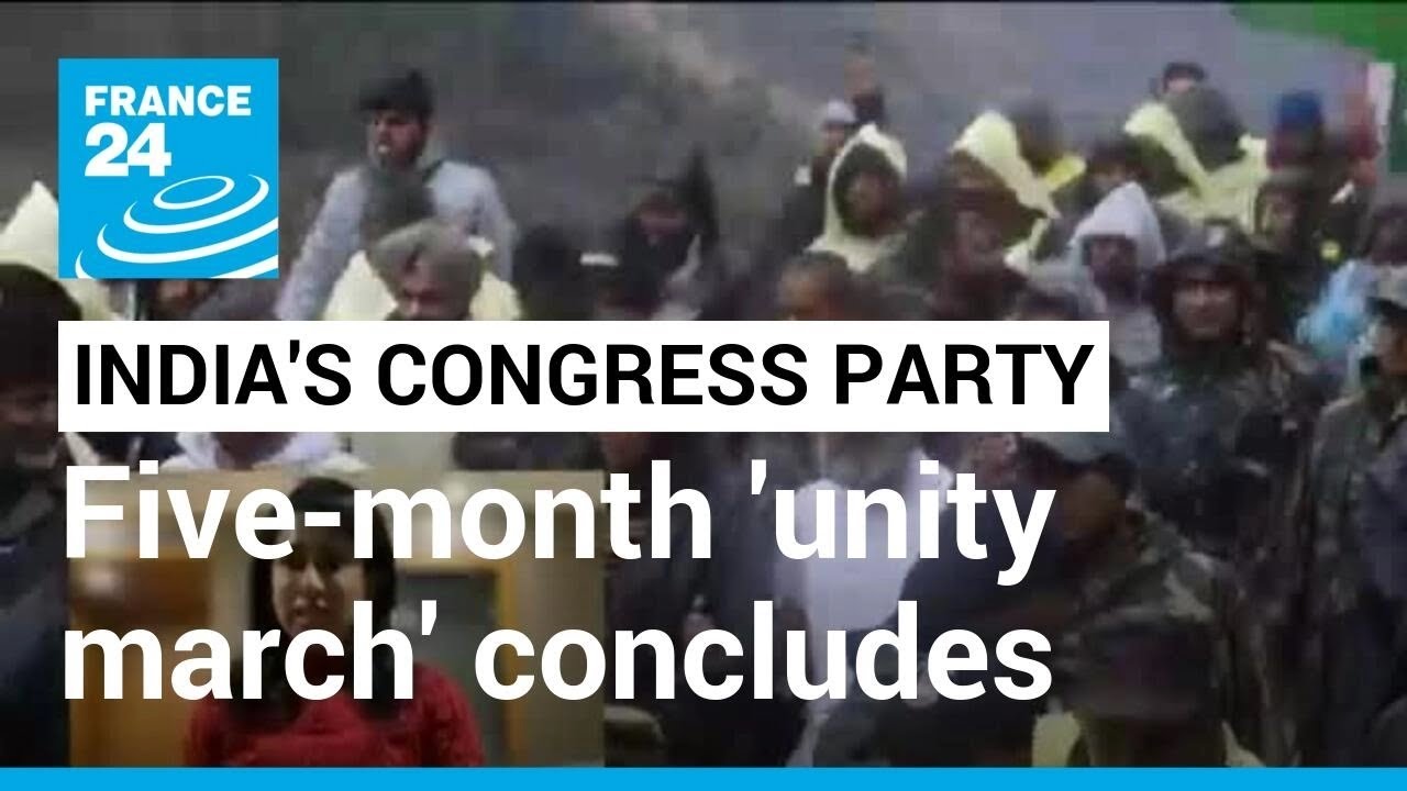 Reviving India’s Congress party: Rahul Gandhi ends months-long march in Kashmir • FRANCE 24