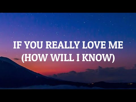 David Guetta, MistaJam & John Newman - "If You Really Love Me (How Will I Know) (Lyrics)