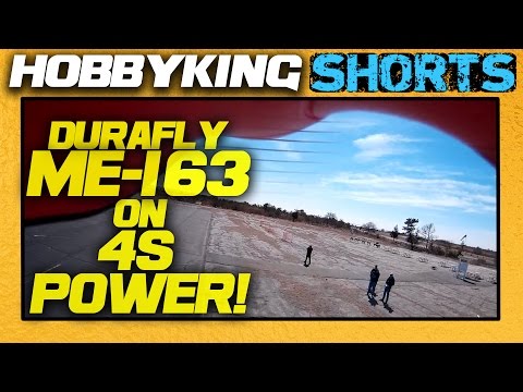 Durafly Me-163 "Red Edition" on 4s Power! - HobbyKing Short - UCkNMDHVq-_6aJEh2uRBbRmw