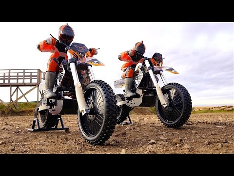 RC ADVENTURES - DUAL 1/4 scale ARX540 Motocross Bikes - First Run at the Track - UCxcjVHL-2o3D6Q9esu05a1Q