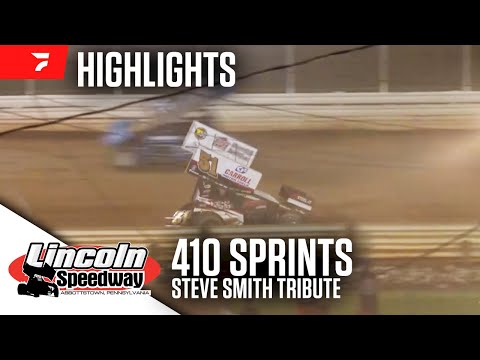Steve Smith Tribute Race | 410 Sprints at Lincoln Speedway 6/21/25 | Highlights - dirt track racing video image