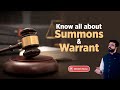 All about Summons and warrant  Definition  Difference  Clear Your Concept  Live class[1]