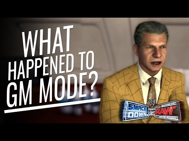 What WWE Game Has GM Mode?