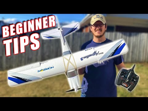 Mini Apprentice S 1.2m RTF HobbyZone RC Airplane Build, Controls, and Tips - TheRcSaylors - UCYWhRC3xtD_acDIZdr53huA