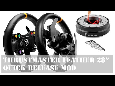 Tutorial : Mod Quick Release para Thrustmaster Leather 28"