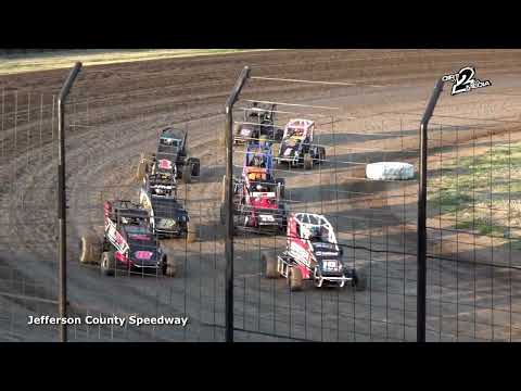 Non Wing Micros | Jefferson County Speedway | Aug. 18, 2023 - dirt track racing video image