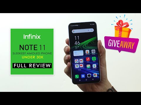 Infinix Note 11 Review | Sleekest Amoled Phone Under 30K 🔥 | Infinix Note 11 PubG Review