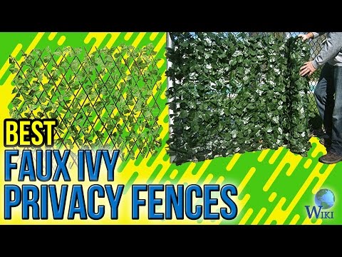 7 Best Faux Ivy Privacy Fences 2017 - UCXAHpX2xDhmjqtA-ANgsGmw
