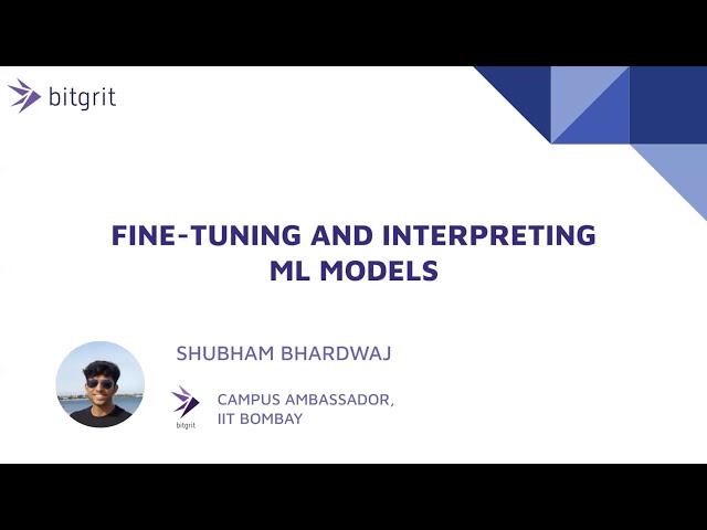 Fine Tuning Your Machine Learning Models