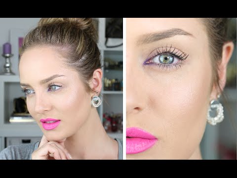 Purple & Pink Wearable Daytime Makeup: Weekend Look - UCLFW3EKD2My9swWH4eTLaYw