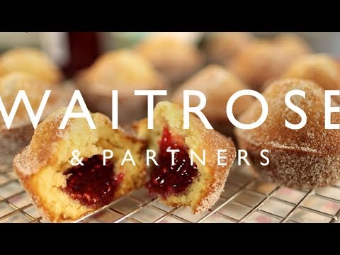 Raspberry Doughnut Muffins | Waitrose - UCFNJOpACpCFRH_Fm_66L3iw