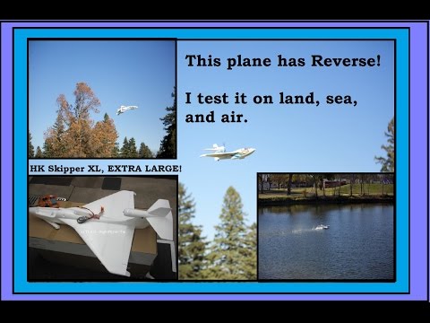 This airplane has Reverse! The Skipper XL (EXTRA LARGE) - UCvPYY0HFGNha0BEY9up4xXw