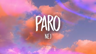Nej - Paro (sped up) Lyrics | allo allo tik tok song