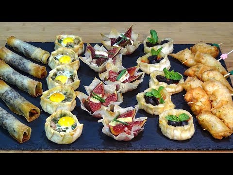 Receta Riquísimos Canapés, Aperitivos o entrantes calientes  - Recetas de cocina - UC5ONfXPjWgqElh0NZaRJ1tg