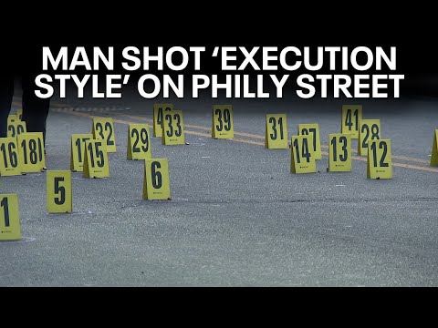 Philadelphia shooting: 40 shots fired in execution-style killing