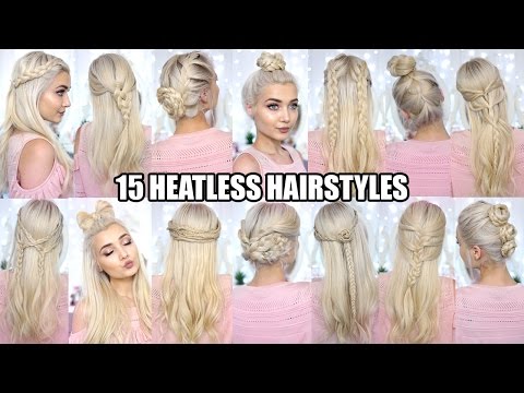 15 BRAIDED HEATLESS HAIRSTYLES! - UCBKFH7bU2ebvO68FtuGjyyw