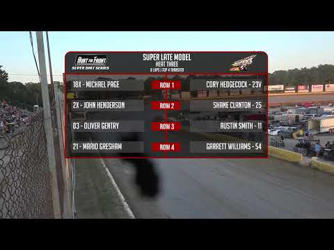huntthefront.tv | LIVE LOOK-IN | Senoia Raceway | Senoia, GA | July 5th 2025 - dirt track racing video image