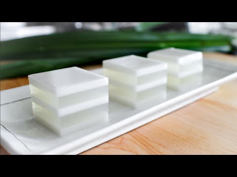 Coconut Jelly Duo Recipe วุ้นกะทิ - Hot Thai Kitchen! - UC27C_HWo-UmKkdWGsRJZ8EA