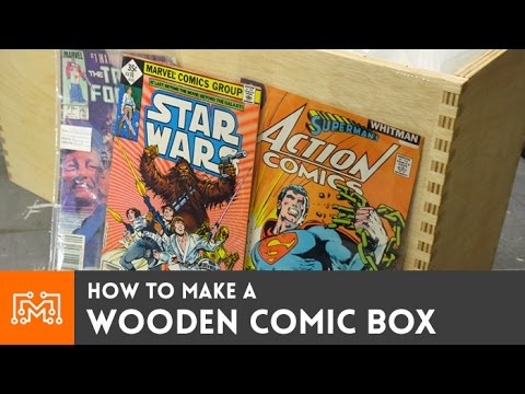 Wooden Comic box  // How-To - UC6x7GwJxuoABSosgVXDYtTw