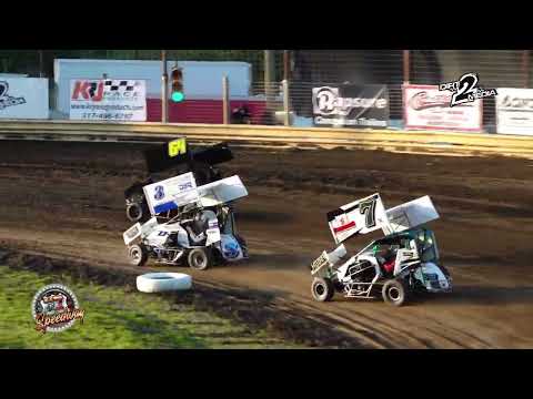 1st Race of the year @ US 24 Speedway April 13, 2024 - dirt track racing video image