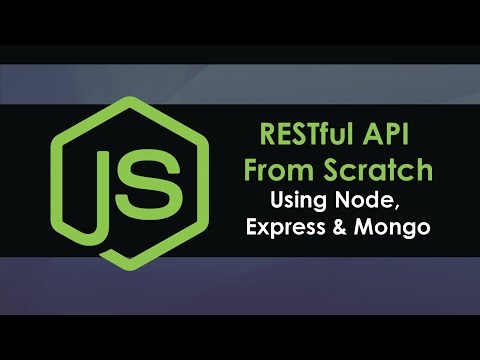 RESTful API From Scratch Using Node, Express and MongoDB - UC29ju8bIPH5as8OGnQzwJyA