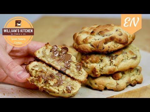 Copycat Homemade Levain Bakery Cookies Recipe || William's Kitchen