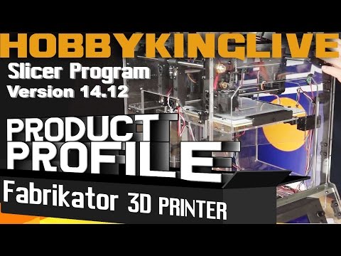 Turnigy Fabrikator 3D Printer - Tips & Tricks # 2 Slicer Program Cura Version 14 - UCkNMDHVq-_6aJEh2uRBbRmw