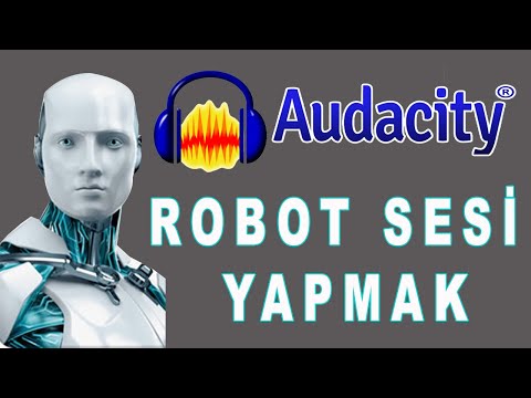 Audacity ile Robot Sesi yapmak