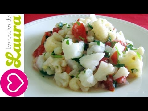 Ceviche de Coliflor Las Recetas de Laura Vegeterian Ceviche - UCbtJ9-FGxyT76V5ebEDNhgg