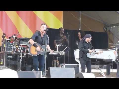 Bruce Springsteen - O Mary Don't You Weep - New Orleans Jazz and Heritage Festival - 4/29/12