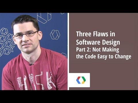 Three Flaws in Software Design - Part 2: Not Making the Code Easy to Change - UC_x5XG1OV2P6uZZ5FSM9Ttw