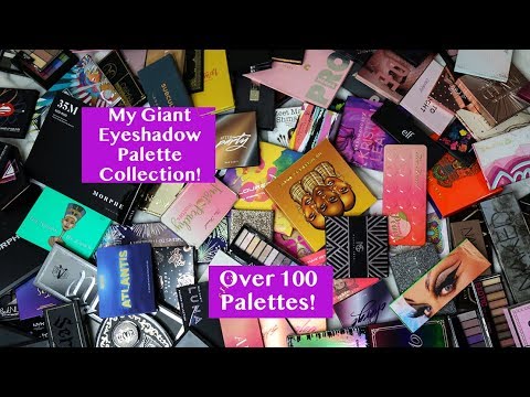 My Giant, Insane, Out of Control Palette Collection (and declutter) Part Two: Eyeshadow Palettes