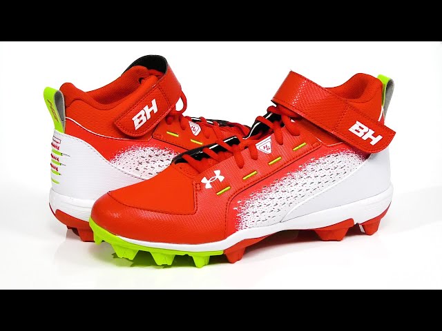 Under Armour Kids’ Harper 6 Mid Rm Le Baseball Cleats
