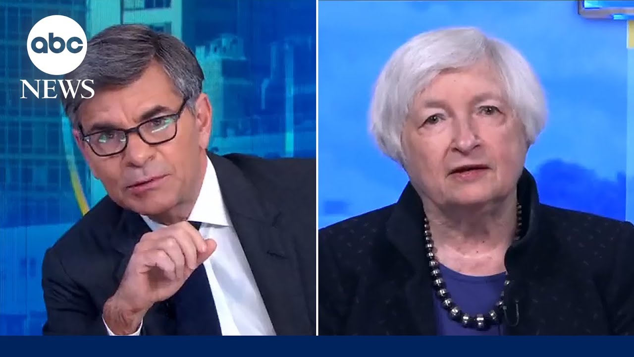 US Treasury Secretary Janet Yellen on recession fears, inflation l GMA